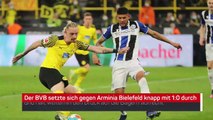 Fakten-Report: BVB mit 1:0-Arbeitssieg gegen Bielefeld