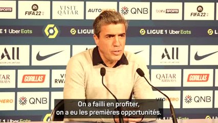 28e j. - Guion : "Le PSG a éteint le match assez rapidement"