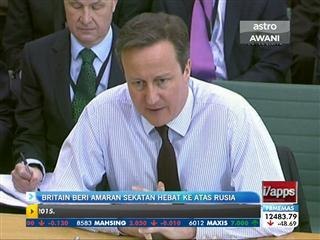 Britain beri amaran sekatan hebat ke atas Rusia
