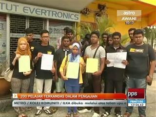 200 pelajar terkandas dalam pengajian