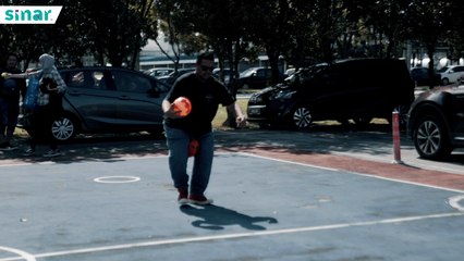 Cabaran Pagi Di Sinar vs Duo Sinar : Kepit Bola