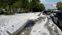 KKTC’de yüksek kesimlerde kar yağışı etkili oldu