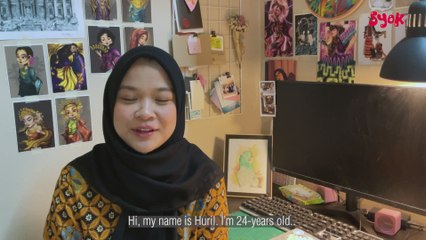 Full-Time Artist | Huril Ain (Digital Artist)