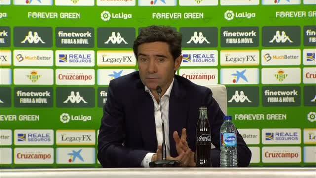 Marcelino: No tengo ningún pero que poner a los jugadores