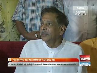 Palanivel tolak campur tangan BN