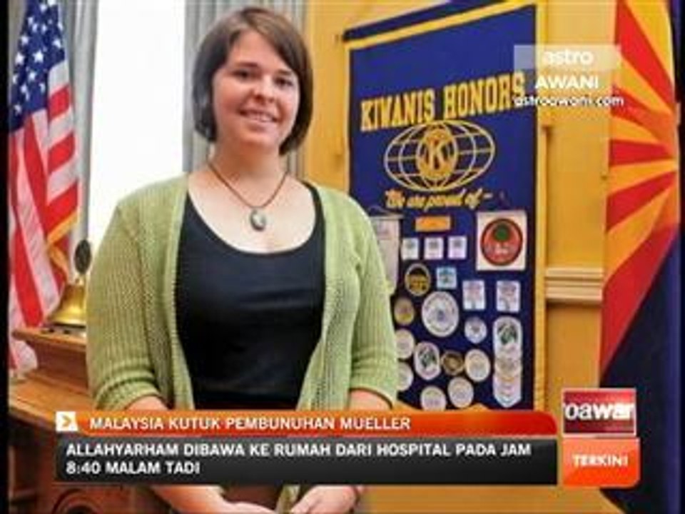 Malaysia kutuk pembunuhan Mueller