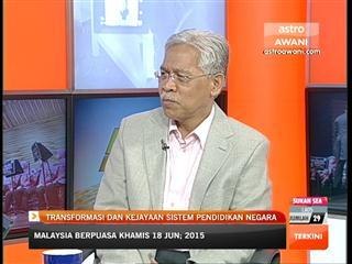 Transformasi dan kejayaan sisitem pendidikan negara