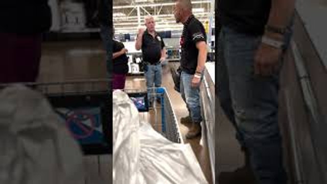Belligerent Man Harasses Customers and Employees