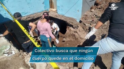 Guerreras Buscadoras hallan 7 cuerpos sepultados en los cimientos de una vivienda en Sonora