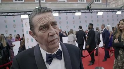 BAFTAs: Belfast's Ciaran Hinds soaks up the nerves