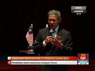 Dagangan Malaysia naik 5.9 peratus tahun 2014