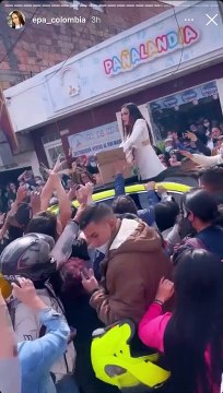 Como Karol G, Epa Colombia colapsó el tráfico