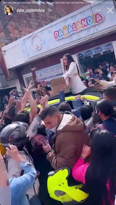 Como Karol G, Epa Colombia colapsó el tráfico