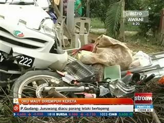 OKU maut dirempuh kereta