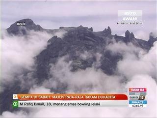 Gempa Sabah: Majlis Raja-Raja rakan dukacita