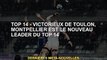 Huitièmes de finale - Victoire à Toulon, Montpellier devient le nouveau leader des huitièmes de fina