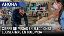 Cierre de mesas en elecciones legislativas en #Colombia - #13Mar - Ahora