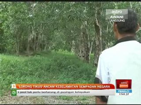 Lorong tikus ancam keselamatan sempadan negara