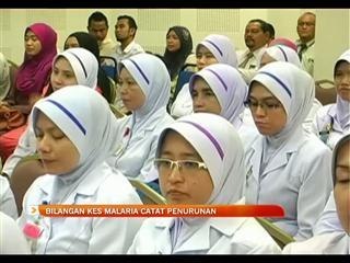 Bilangan kes malaria catat penurunan