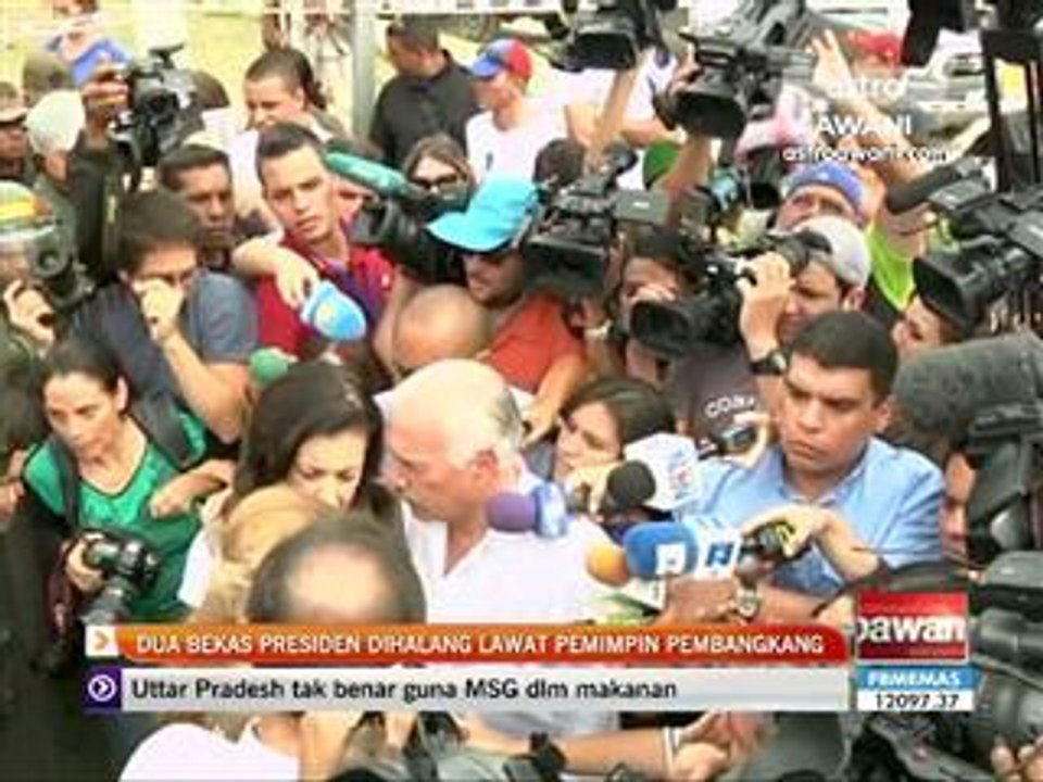 2 bekas presiden dihalang lawat pemimpin pembangkang
