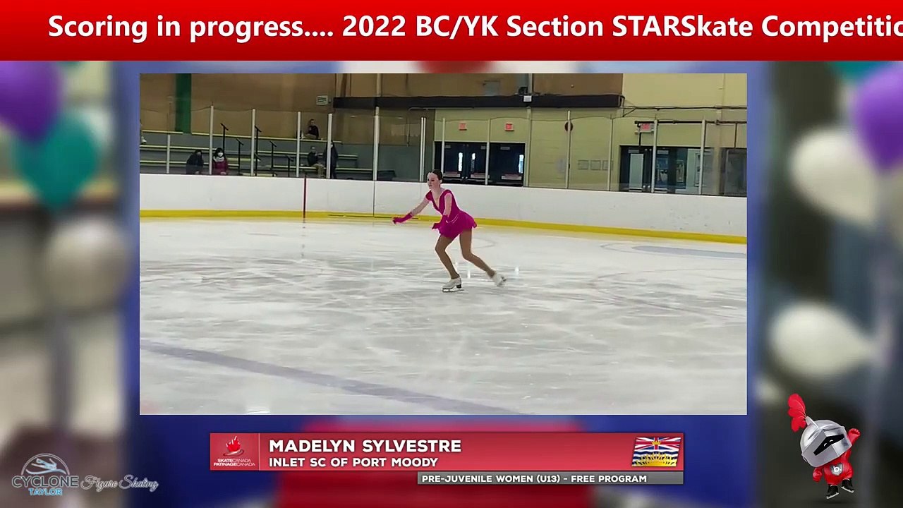 Pre Juvenile Women U13 & Juvenile Men - Live Stream 1 - 2022 BC/YK Section STARSkate Competition-Virtual (29)