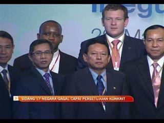 Sidang 17 negara gagal capai persetujuan konkrit