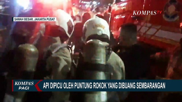 Kebakaran Hotel Bintang 2 di Mangga Besar Diduga Berawal dari Puntung Rokok Tamu Hotel