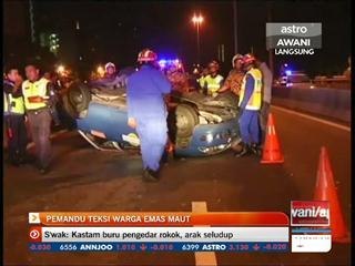 Pemandu teksi warga emas maut