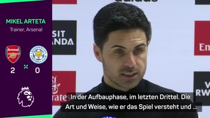Arteta zu Odegaard: "Hat alle Werte"