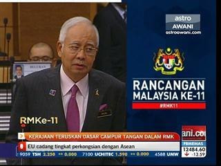 Kerajaan teruskan dasar campur tangan dalam RMK