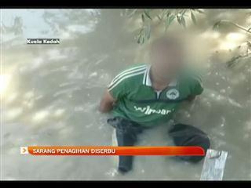 Sarang penagihan diserbu