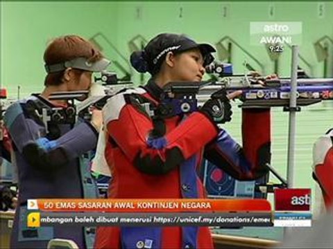 50 emas sasaran awal kontingen negara