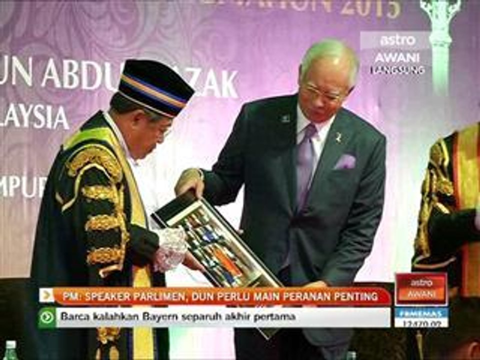 PM: Speaker Parlimen, DUN perlu main peranan penting