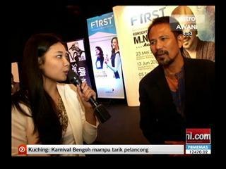 Konsert jelajah solo pertama M. Nasir