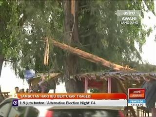 Sambutan Hari Ibu bertukar tragedi