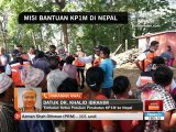 Misi bantuan KP1M di Nepal