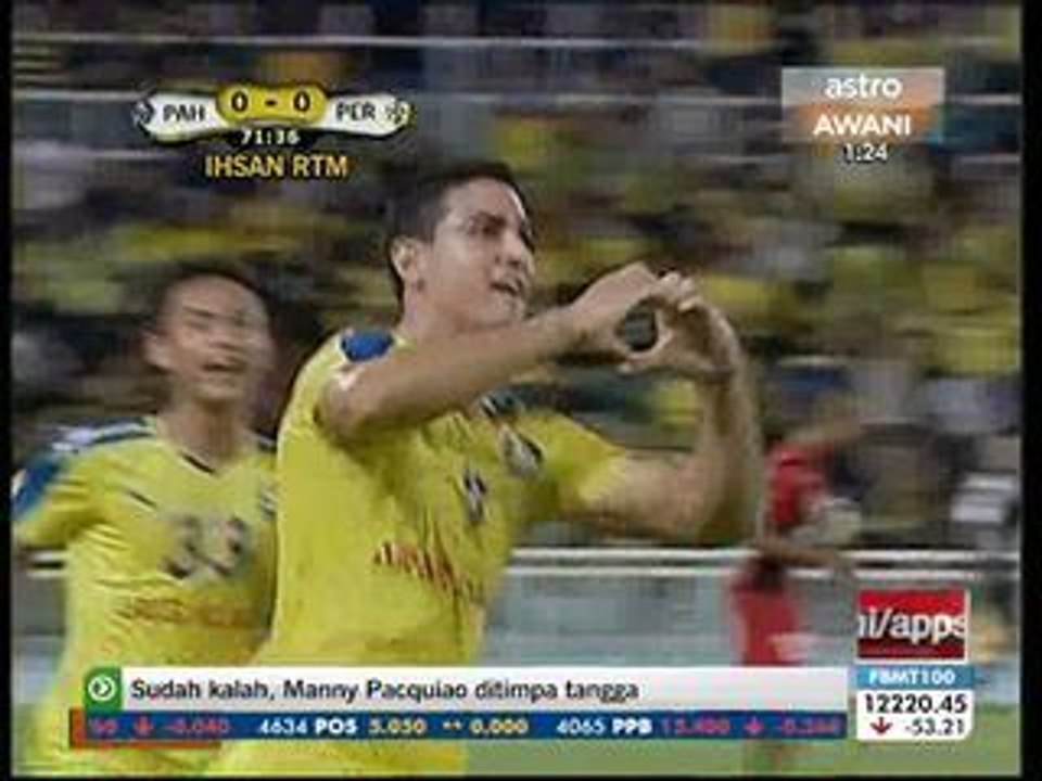 Liga Super: Skuad Tok Gajah (Pahang) rampas takhta liga