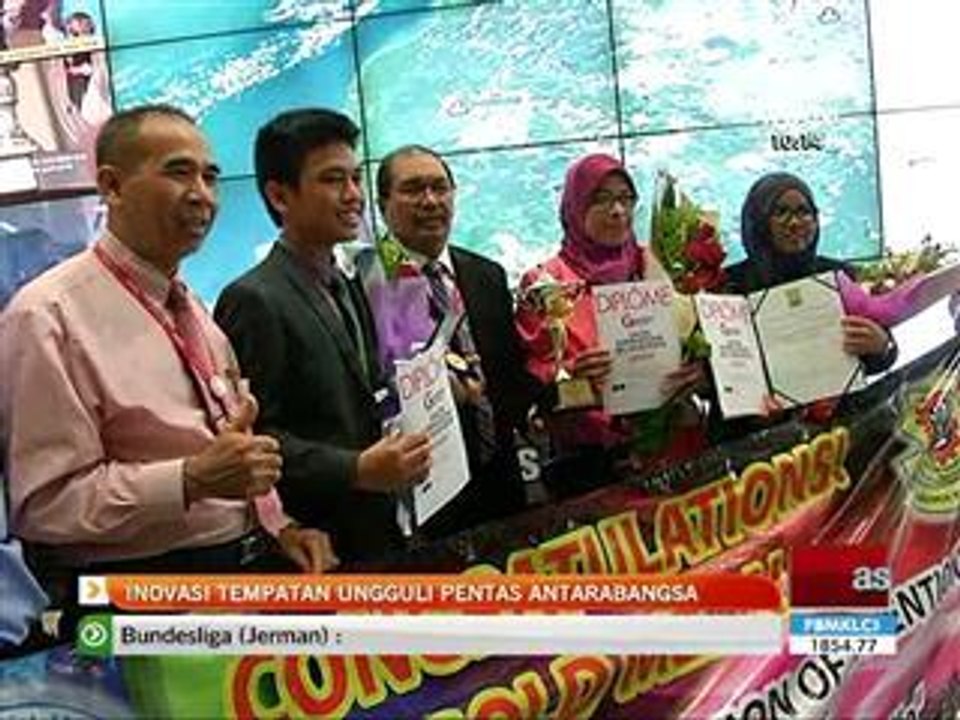 Inovasi tempatan ungguli pentas antarabangsa