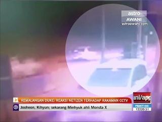 Kemalangan DUKE: Reaksi netizen terhadap rakaman CCTV
