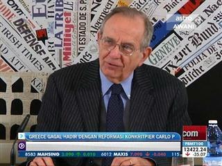 Greece gagal hadir dengan reformasi Konkritpier Carlo P