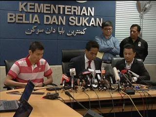 National badminton player, Lee Chong Wei’s doping violation press conference