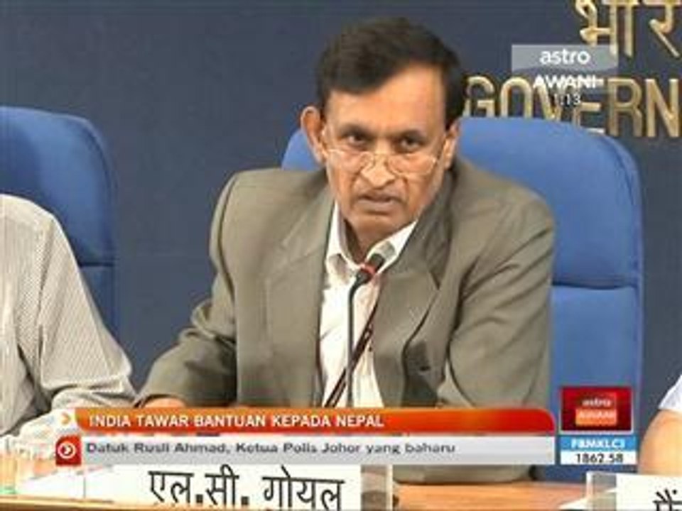India tawar bantuan ke Nepal
