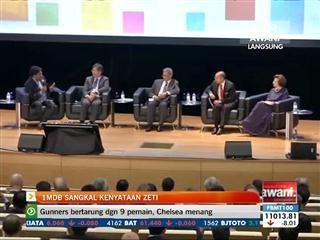 1MDB sangkal kenyataan Tan Sri Zeti Akhtar