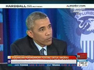 Perjanjian perdagangan penting untuk Amerika