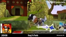 Kung Fu Panda Game Evolution 2008 - 2021