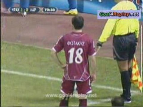 8th IRAKLIS-AEL 1-1 GREEK CHAMPIONSHIP 2007-08