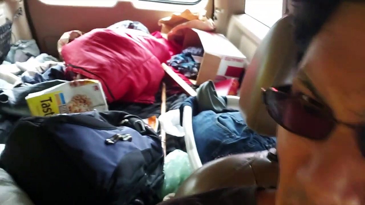 Naked drug addict broke into my car