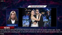 Maid Star Margaret Qualley and Jack Antonoff Share Intimate Kiss at 2022 Critics Choice Awards - 1br