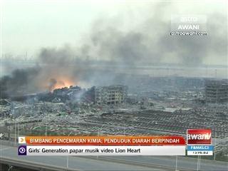 Bimbang pencemaran kimia, penduduk diarah berpindah