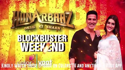 Hunarbaaz Update Karan Johar Sings A Special Song On Request Of Kirti Sanon And Akshay Kumar